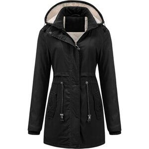 Women's Mid-Length Parka – Winter Outerwear Jacket,